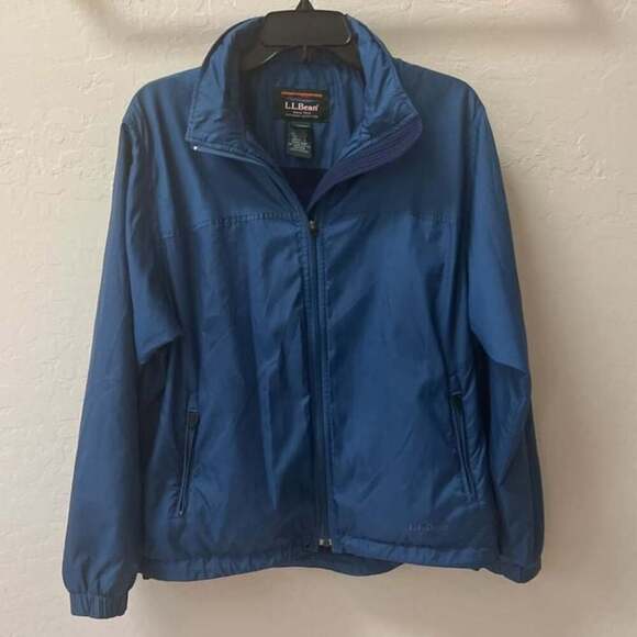 L.L.Bean Jackets & Blazers - L.L.Bean Women's Blue Hooded Full Zip Jacket Vintage Women’s Medium